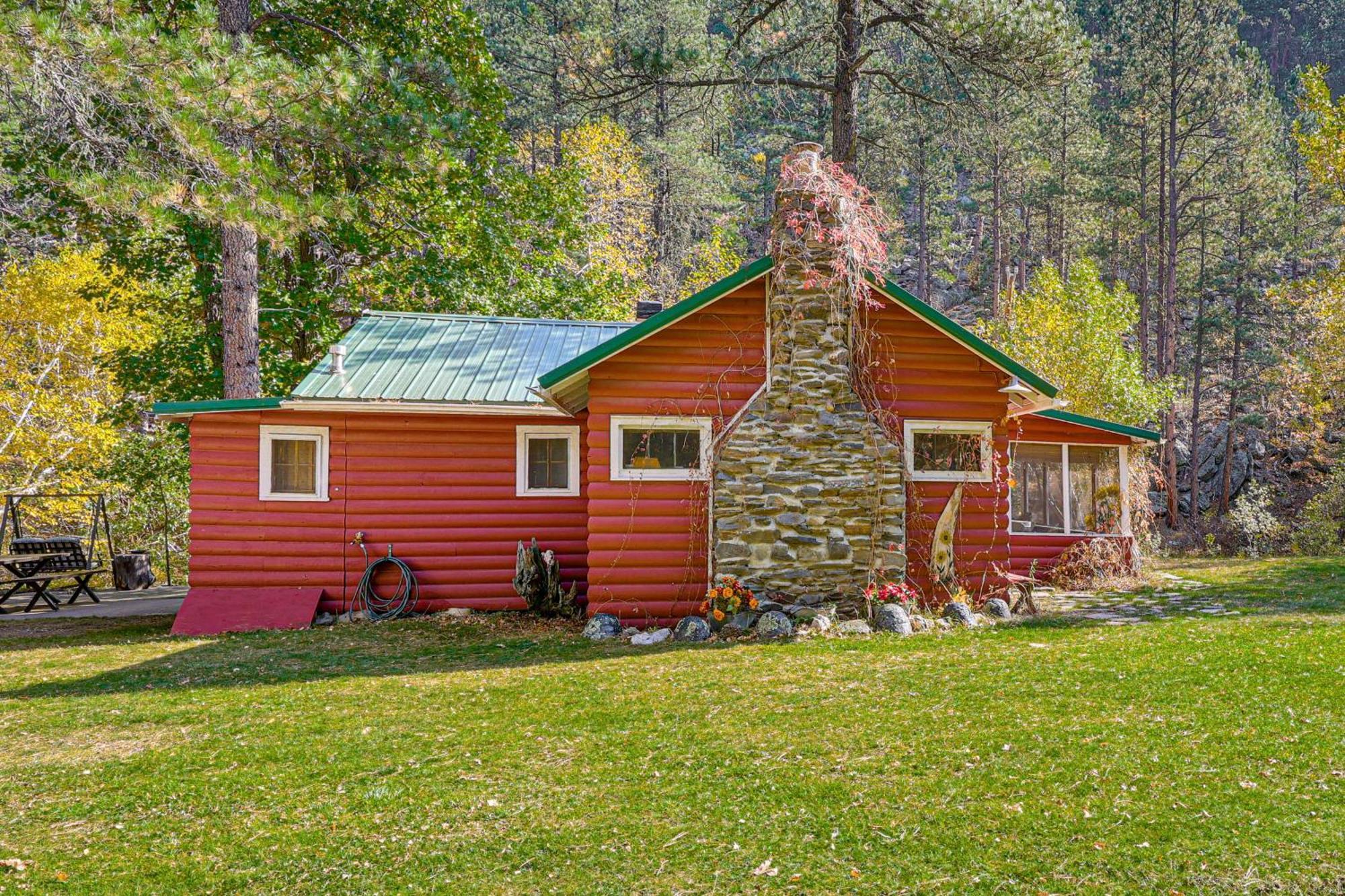 Historic Keystone Cabin Near Mount Rushmore! Екстериор снимка
